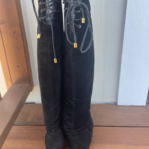 Klub Nico ‘Zuni’ OTK Boot in black suede - Picture 3 of 6